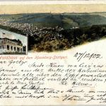 Stuttgart - Gruss vom Waldhaus auf dem Hasenberg