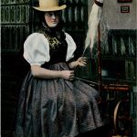 Schonach - Tracht - Spinnrad