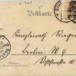 Gruss aus Stuttgart - Litho