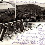 Gruss aus alpirsbach - Litho