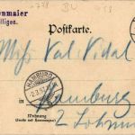 Gruss aus Achern - Weinhandlung zum Adler - Litho