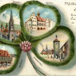 Freiburg - Kleeblatt Litho