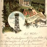Gruss vom Hochblauen - Litho