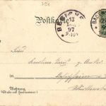 Gruss vom Hochblauen - Litho