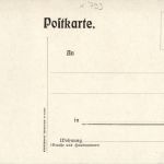Ruine Hochburg - Künstlerkarte C. Biese