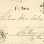 Gruss aus Freiburg - Hotel Engel - Litho