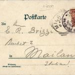 Gruss aus Stuttgart - Hotel Victoria - Litho