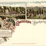 Gruss von Erichsruh am Bentherberg bei Hannover - Litho