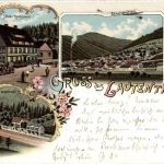Gruss aus Lauenthal - Litho