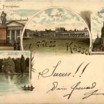 Gruss aus Kassel - Litho