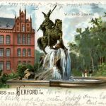 Gruss aus Herford - Litho