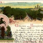 Gruss aus Hannover - Litho