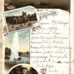 Gruss von der Wilhelmshöhe - Litho