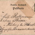 Gruss aus Hannover - Litho 1896