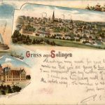 Gruss aus Solingen - Litho