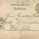 Gruss vom Hohen busch bei Viersen - Litho