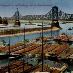 Duisburg Ruhrort Homberg - Rheinbrücke