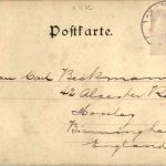Düsseldorf - Seufzer Allee - Prägekarte