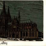 Gruss aus Köln - Litho