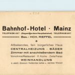Mainz - Bahnhof Hotel