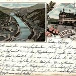 Gruss aus Bad Ems - Litho