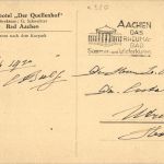 Aachen - Palasthotel - Der Quellenhof