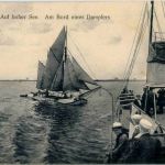 Am Bord eines Dampfers