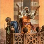 Mueddins calling to prayer