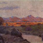Landschaft in Deutsch Südwestafrika - Kolonialkriegerdank