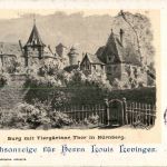 Nürnberg - Tiergärtner thor - Werbekarte