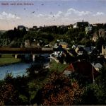 Saalburg - Stadt und alte Brücke