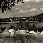 Saalburg - Am Stausee der Bleiloch-Salletalsperre - Zeltplatz am Saalburger Bad
