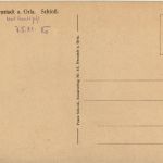 Neustadt-Orla , Schloss