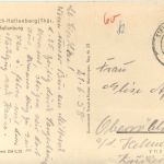 Steinbach-Hallenberg/Thür. - Blick zur Hallenburg