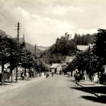 Steinbach-Hallenberg/Thür. - Hauptstrasse und Hallenburg