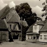 Rügen - Altenkirchen, Älteste kirche Rügens am Markt 12.Jahrh.