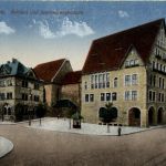 Nordhausen - Rathaus und Sparkassengebäude
