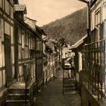 Nordhausen - Luftkurort Ilfeld - Burgstrasse, älteste Strasse des Ortes