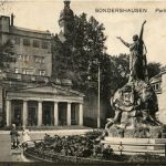 Sondershausen - Partie am Denkmal