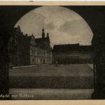 Kahla - Markt mit Rathaus