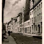 Stralsund - Alte Giebelhäuser in der Semlowerstrasse