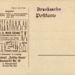 Schmalkalden - Postkarte G.B.Wiss Söhne - Kleinschmalkalden