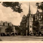 Saalfeld/Saale - Rathaus u. Marktplatz