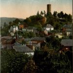Lobenstein/Thür. - Blick von der Franz Heynischhöhe