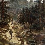 Brocken, Harz - Brockenpostkarte