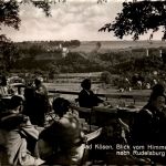 Naumburg - Bad Kösen - Blick vom Himmelreich nach Rudelsburg und Saaleck