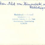 Naumburg/Saale - Bad Kösen, Blick vom Himmelreich nach Rudelsburg