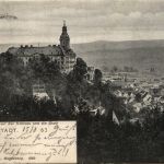 Rudolstadt/Thür. - Blick auf das Schloss und die Stadt