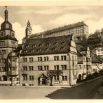 Rudolstadt/Thür. - Rathaus und Heidecksburg