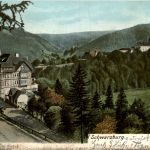 Saalfeld/Saale - Schwarzburg - Schloss und Weisser Hirsch